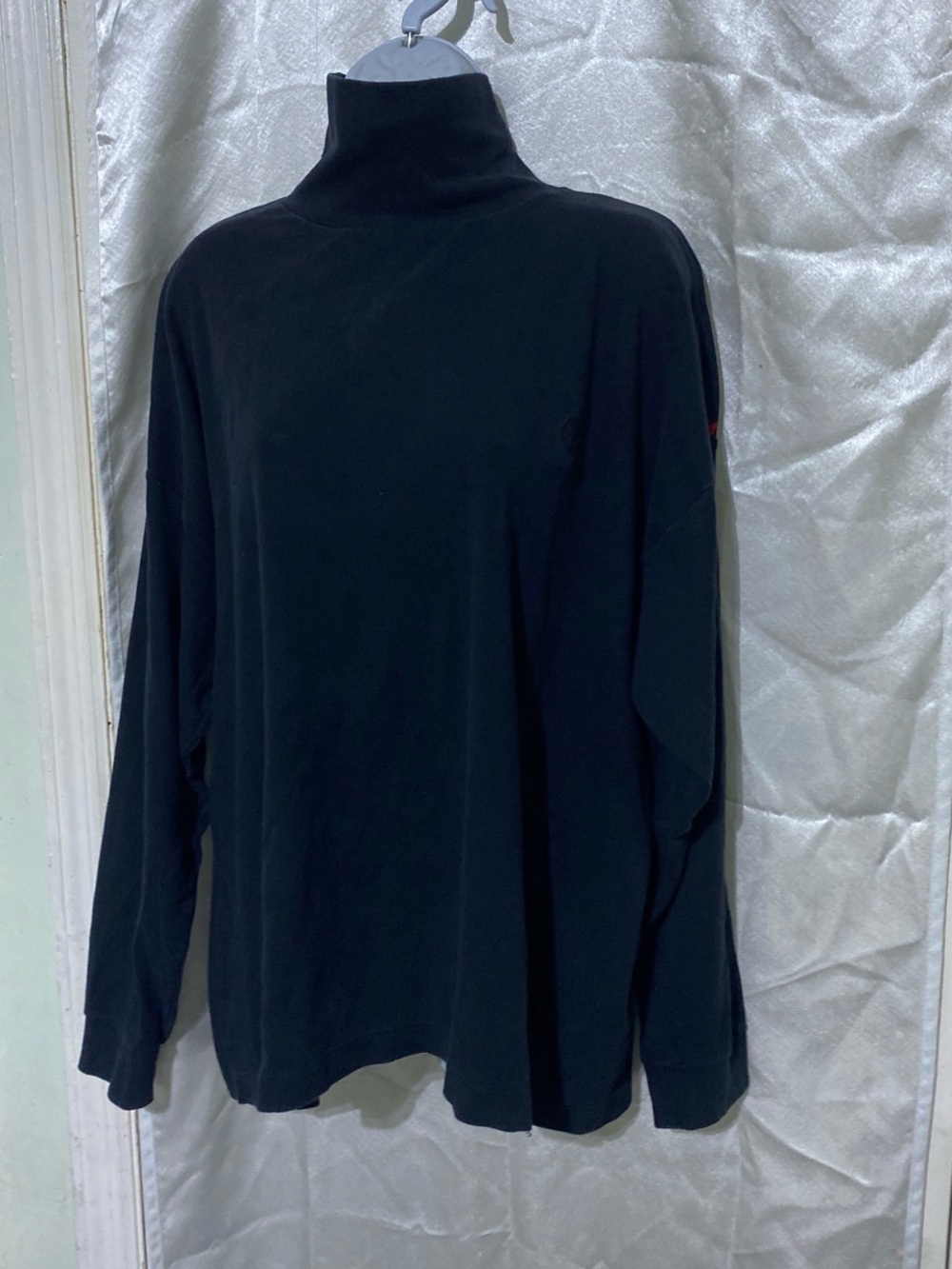 VTG 90’s Timberland Men’s Black Turtleneck Sweatshirt